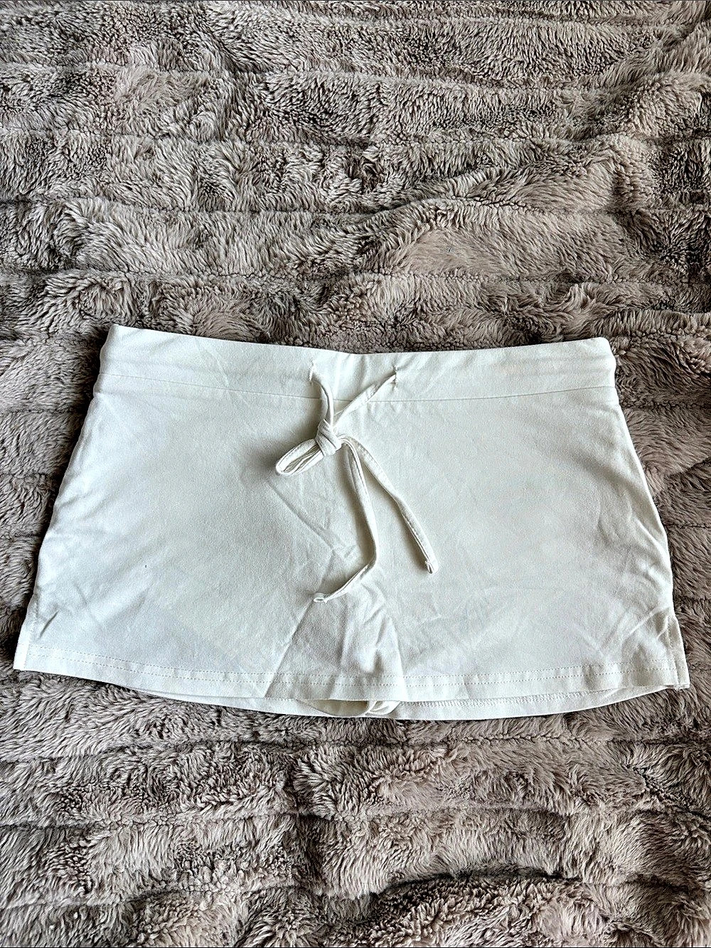 Edikted High Waist White Skort Size Small Never Been Worn New